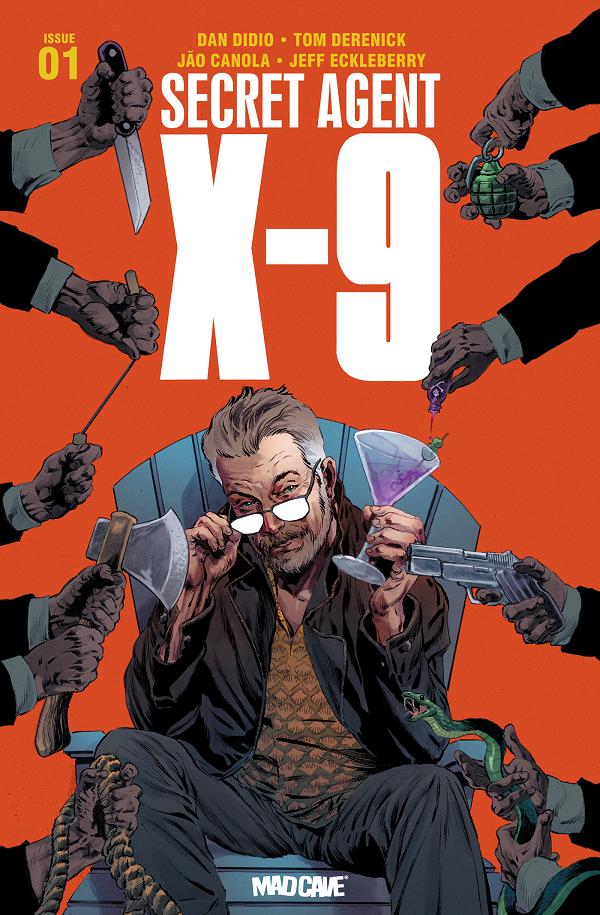Secret Agent X9 #1 cover by Mike Perkins