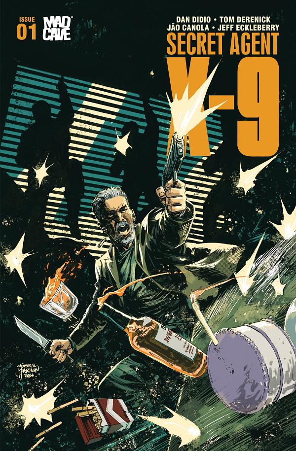 Secret Agent X9 #1 variant cover by Gabriel Hardman