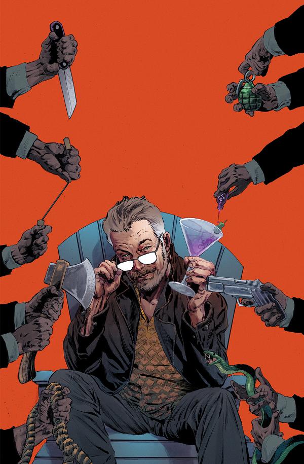 Secret Agent X9 #1 variant cover by Mike Perkins