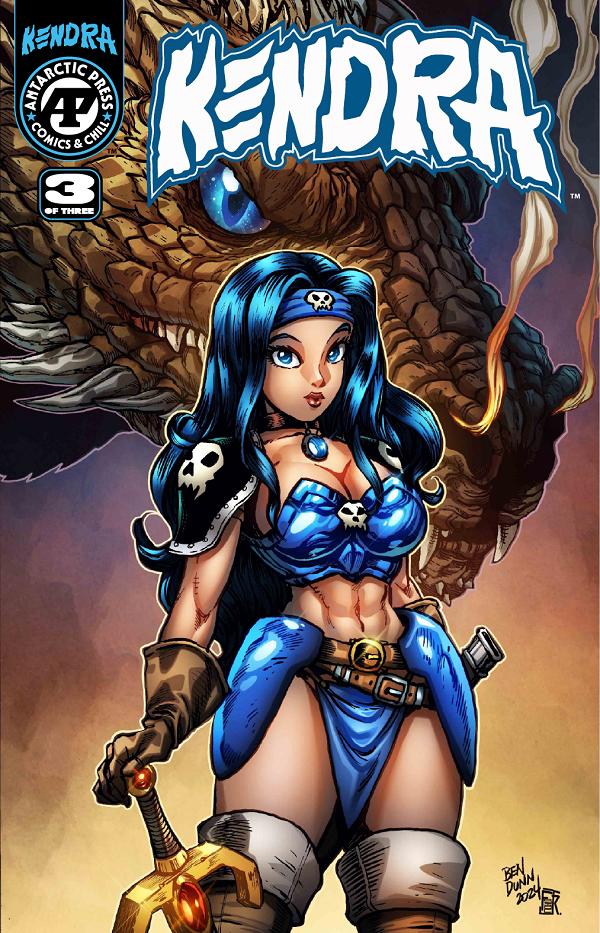 Kendra #3 cover by Ben Dunn
