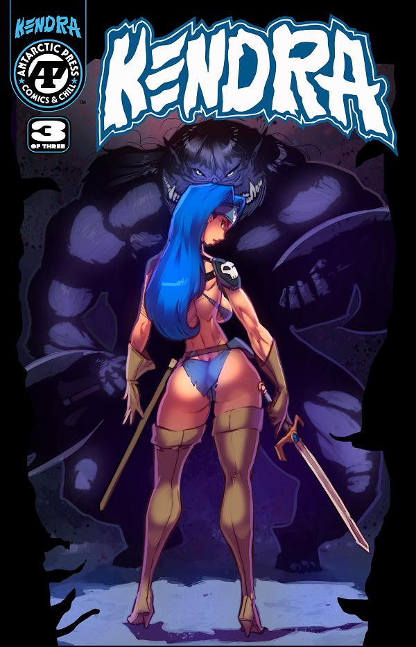 Kendra #3 variant cover by Fred Perry