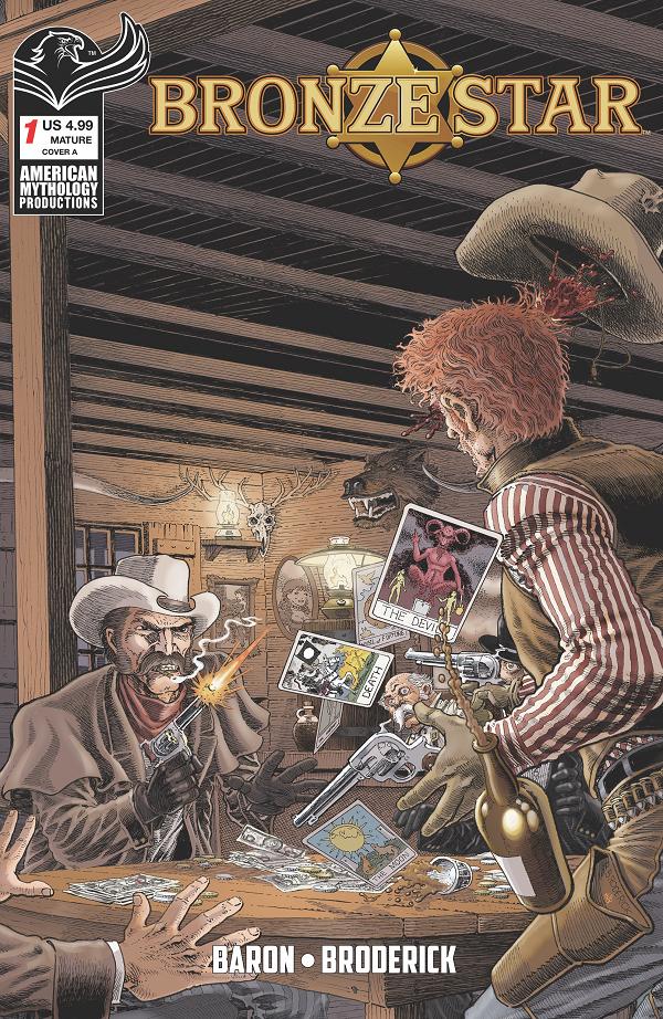 Bronze Star #1 cover by Pat Broderick