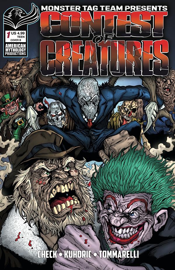 Contest Of Creatures #1 variant cover by Puis Calzada