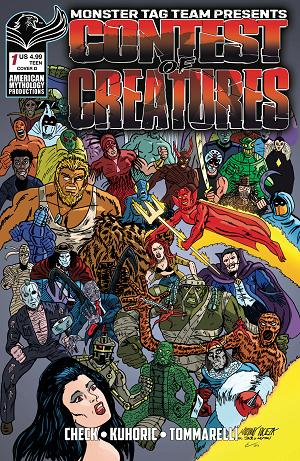 Contest Of Creatures #1 CVR D CVR D MARIANO NICIEZA HOMAGE cover