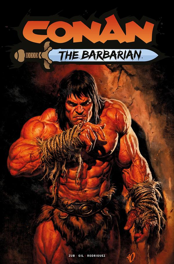 Conan The Barbarian #39 variant cover by Ariel Olivetti