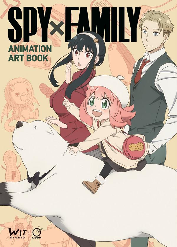 Spy X Family Animation Art Book HC cover by WIT Studio