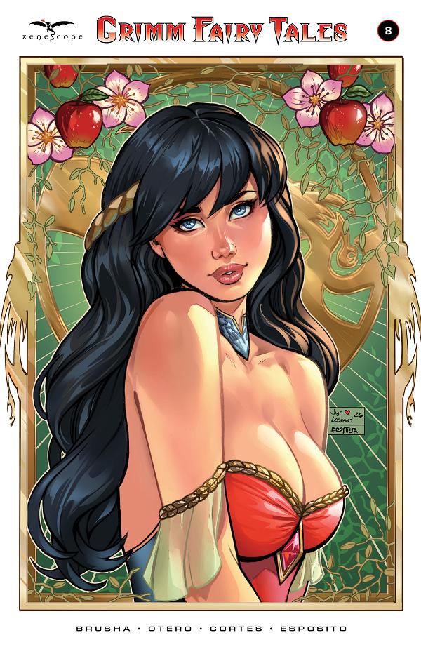 Grimm Fairy Tales Vol 3 #8 variant cover by Jyn Leonard