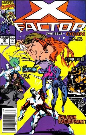 X-Factor #53 Newsstand Edition cover