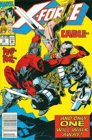 X-Force #15 Newsstand Edition cover