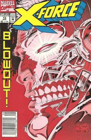 X-Force #13 Newsstand Edition cover