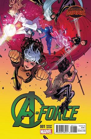 A-Force #1 DAUTERMAN cover
