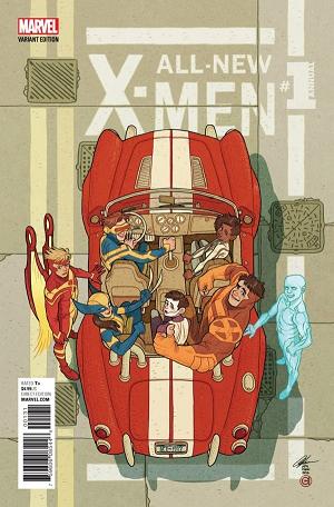 All New X-Men Annual #1 AFU CHAN cover