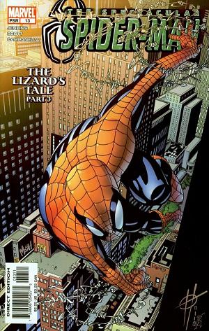 Spectacular Spider-Man #13 cover