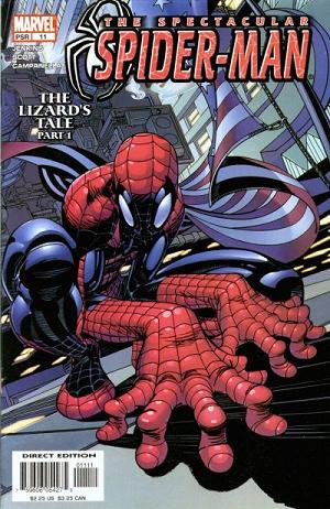 Spectacular Spider-Man #11 cover
