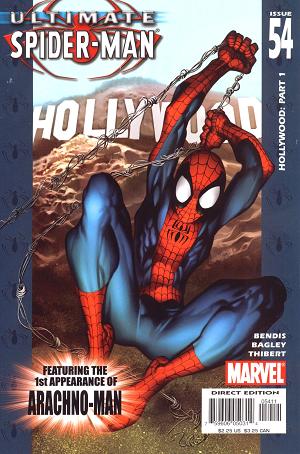 Ultimate Spider-Man #54 ARACHNOMAN cover