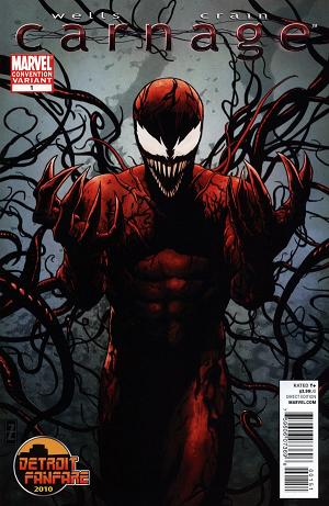 Carnage #1 (OF 5) DETROIT ZIRCHER cover