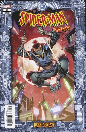 Spider-Man 2099: Dark Genesis #2 (OF 5) LASHLEY FRAME cover