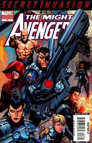 Mighty Avengers #13 2ND PTG YU cover
