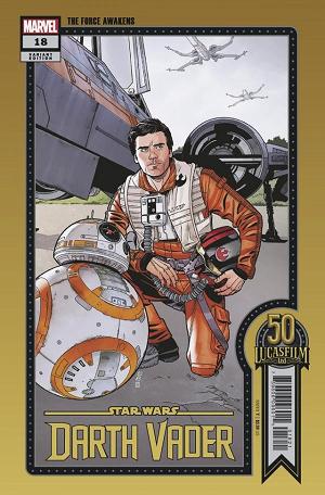 Star Wars: Darth Vader #18 SPROUSE LUCASFILM 50TH cover
