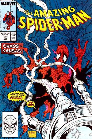 Amazing Spider-Man #302  cover