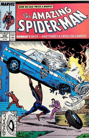 Amazing Spider-Man #306  cover
