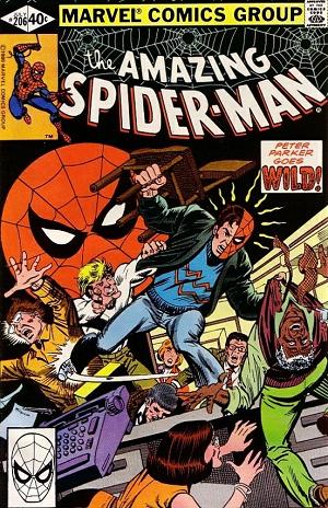Amazing Spider-Man #206  cover