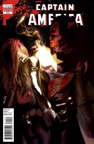 Captain America #611 Vampire Variant cover