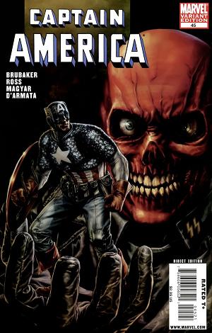 Captain America #45 Villain Variant cover
