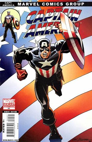 Captain America #44 Buscema Variant cover