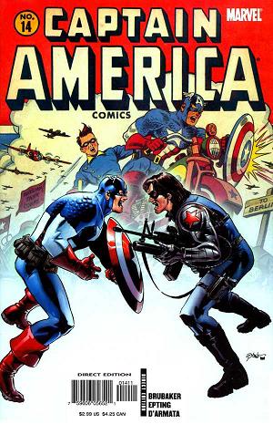 Captain America #14  cover