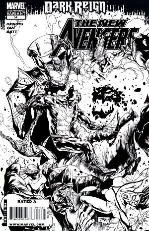 New Avengers #54 2ND PRINTING cover