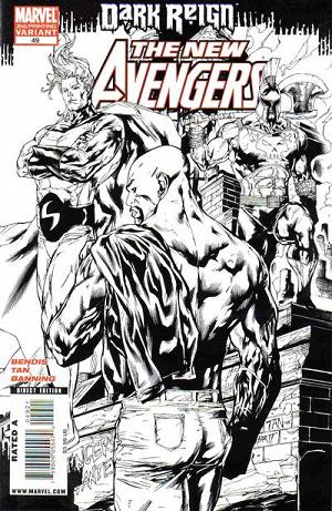 New Avengers #49 2ND PRINTING cover