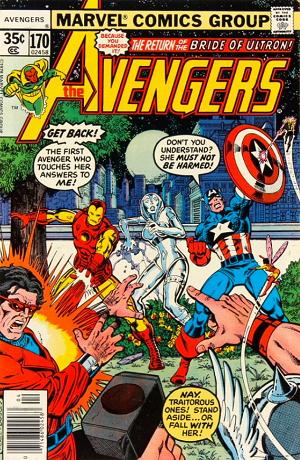 Avengers #170  cover