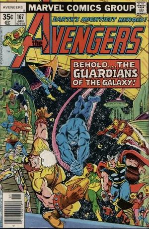 Avengers #167  cover