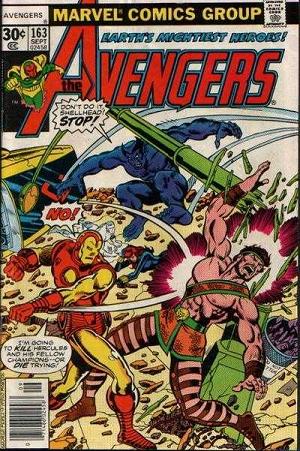 Avengers #163  cover