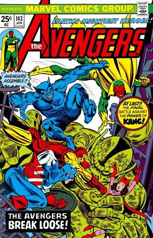 Avengers #143  cover