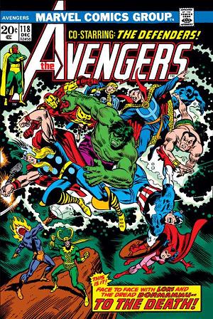 Avengers #118  cover
