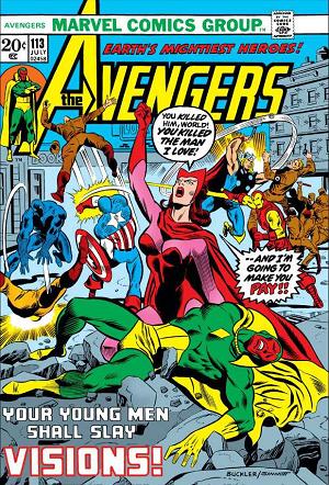 Avengers #113  cover