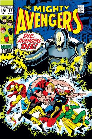 Avengers #67  cover