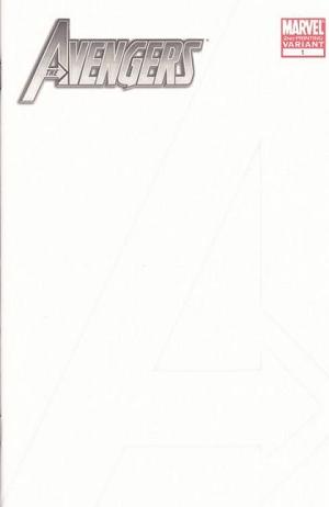 Avengers #1 (BLANK COVER 2ND PRINTING cover