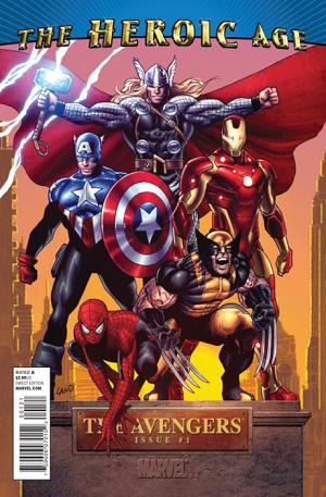 Avengers #1 (HEROIC AGE cover