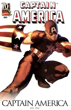 Captain America #601 Djurdjevic 70th Anniversary Variant cover