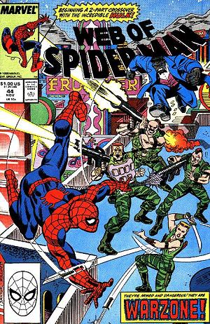 Web Of Spider-Man #44  cover
