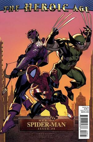 Web Of Spider-Man #8 (HEROIC AGE cover