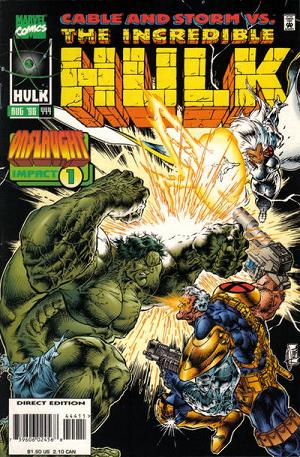 Incredible Hulk #444 cover