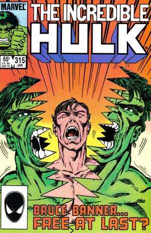 Incredible Hulk #315  cover