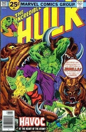 Incredible Hulk #202  cover