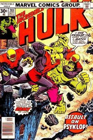 Incredible Hulk #203  cover