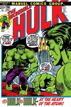 Incredible Hulk #156 cover