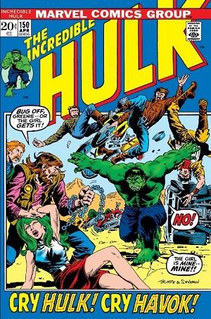 Incredible Hulk #150  cover